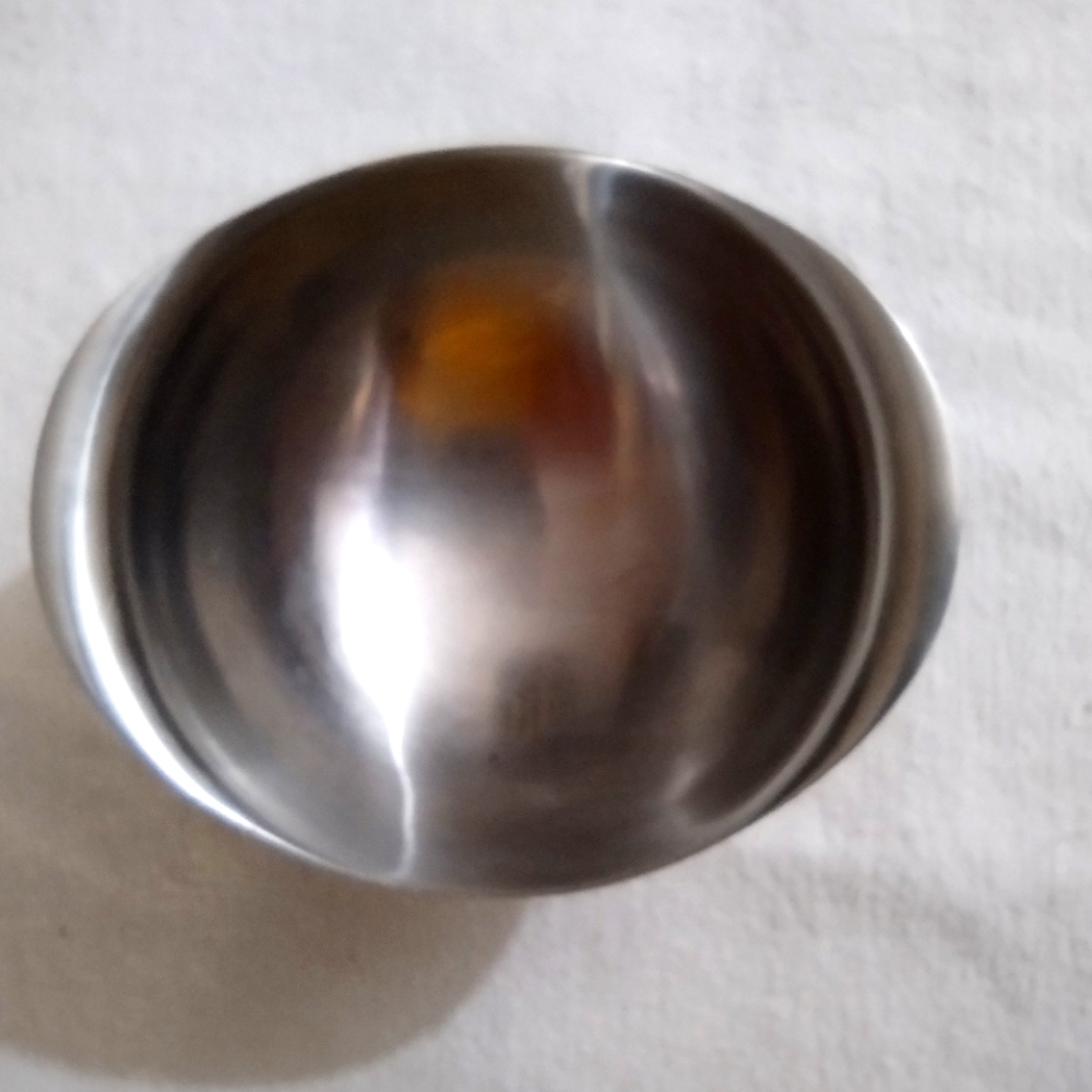 Vtg Dolphin Stainless Steel 18/8 Sm Creamer/Sugar Bowl Japan